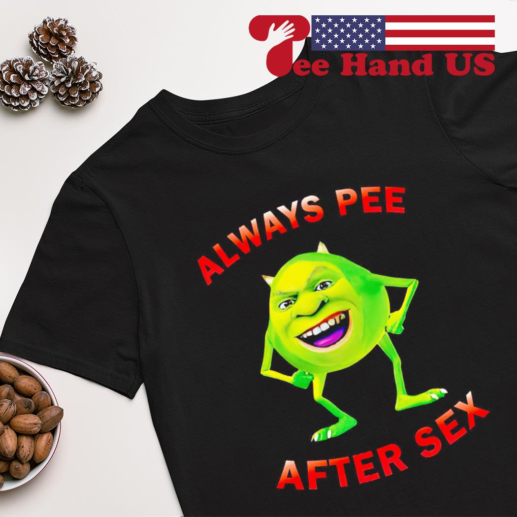 Shrek always pee after sex shirt, hoodie, sweater, long sleeve and tank top