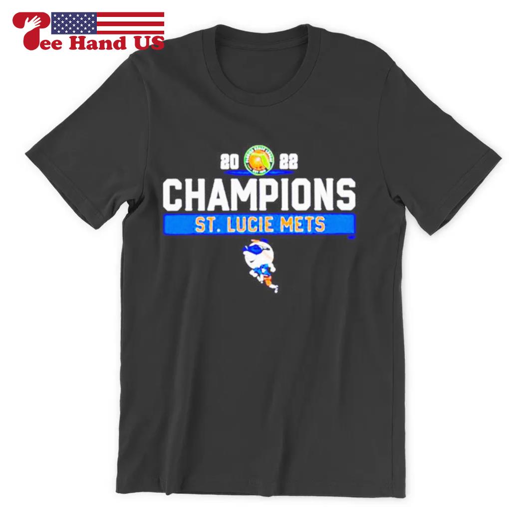 St Lucie Mets 2022 Champions T-Shirt 