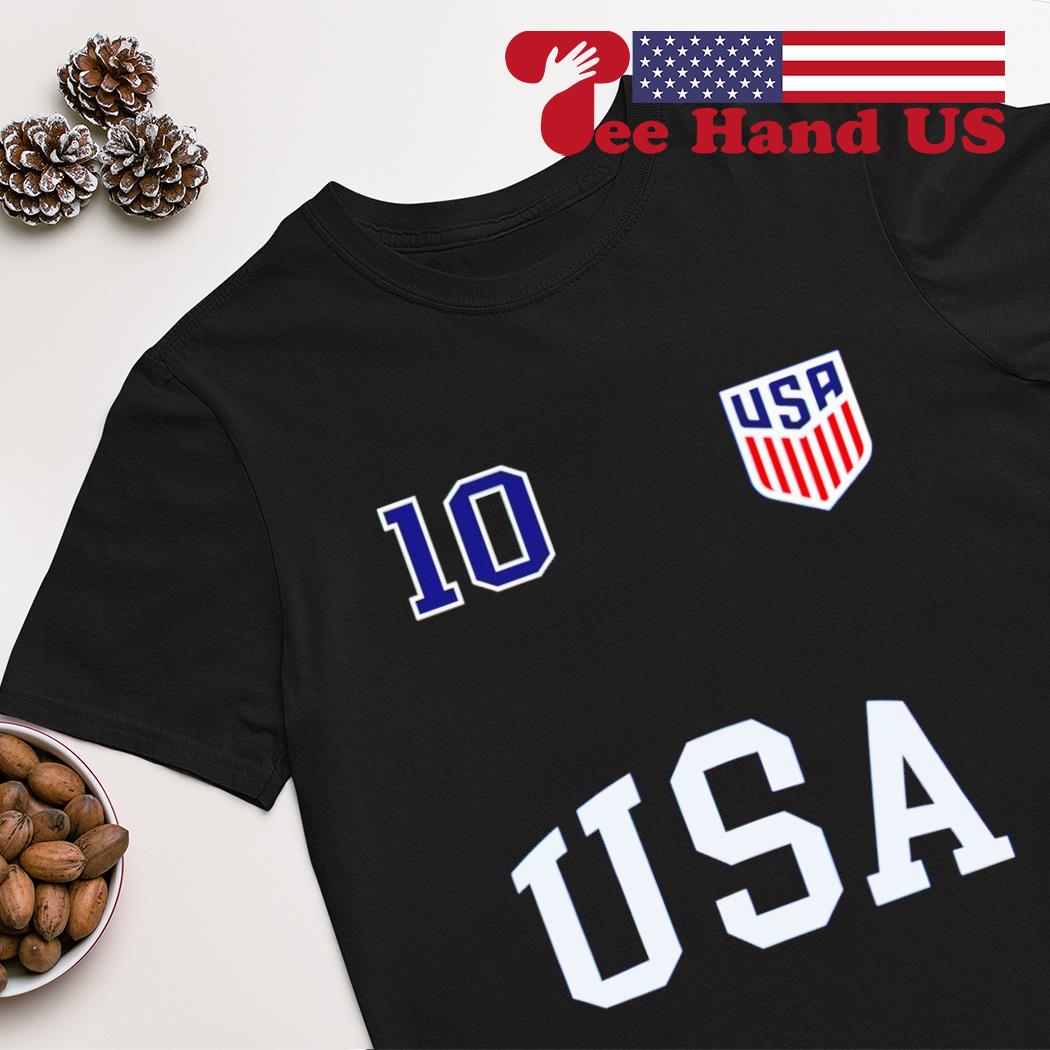 USA Number 10 USA flag for American shirt