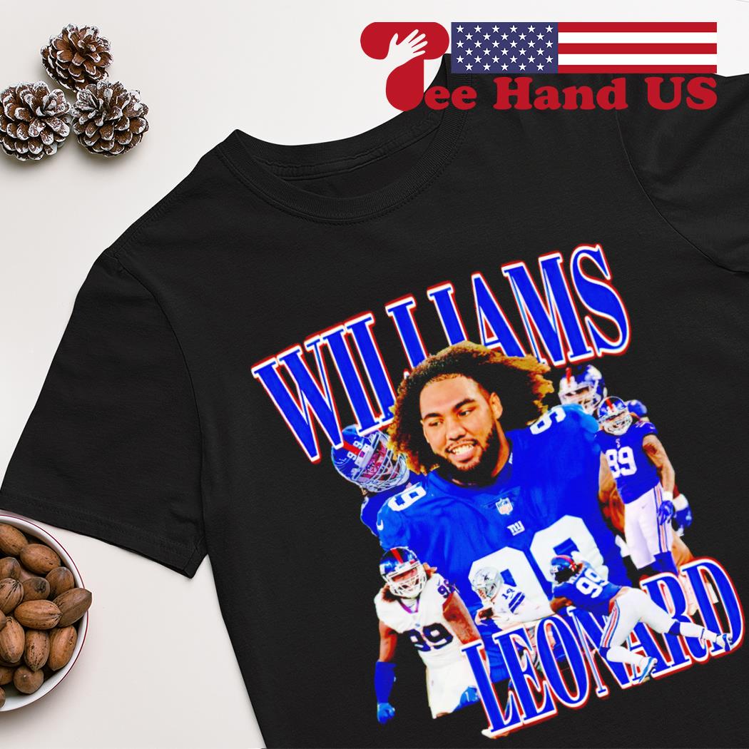 Williams Leonard New York Giants dreams shirt