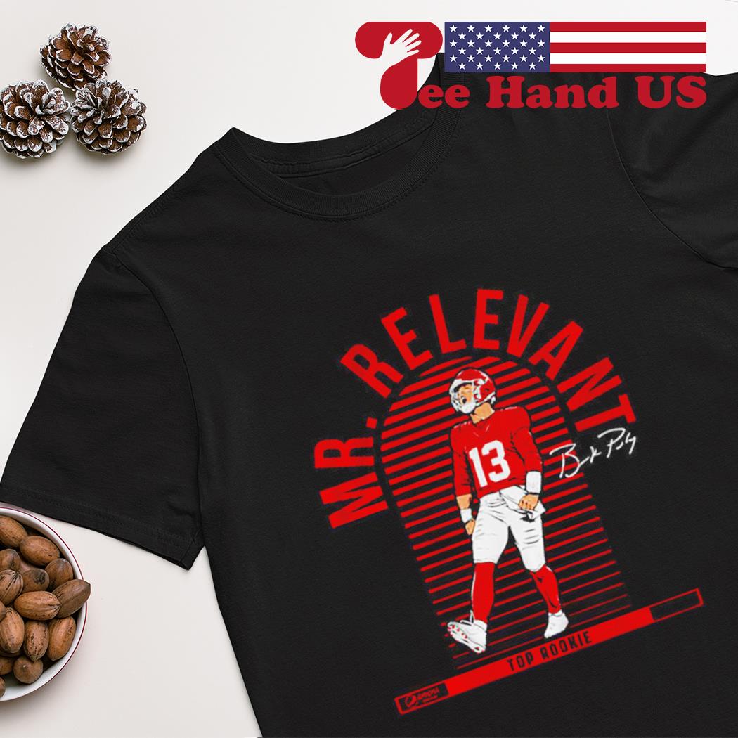 Brock Purdy: Mr. Relevant Shirt - Pepsi Top Rookie - NFLPA + BreakingT