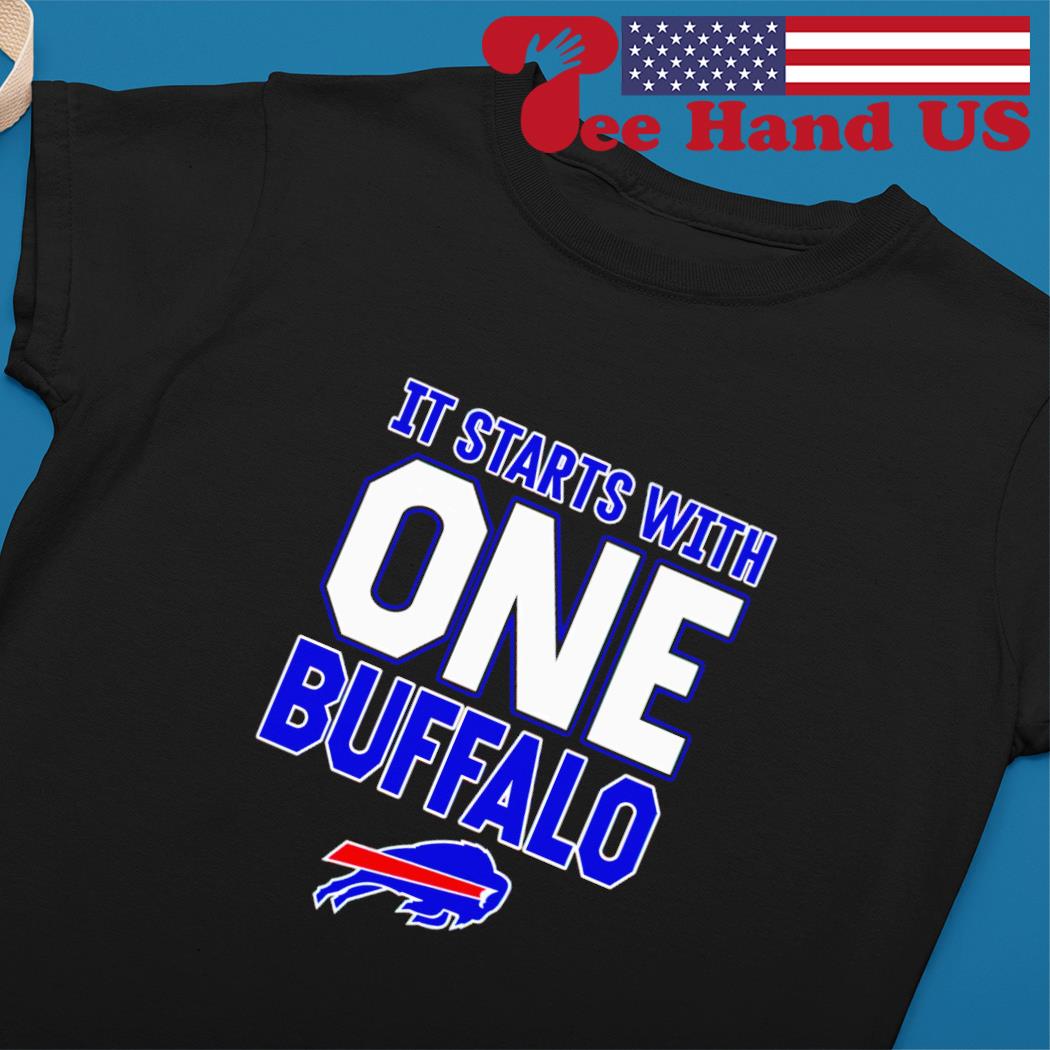 _.Buffalo Bills It Starts With One Buffalo Hoodie - BTF Store