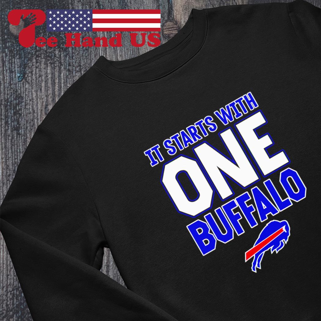 _.Buffalo Bills It Starts With One Buffalo Hoodie - BTF Store