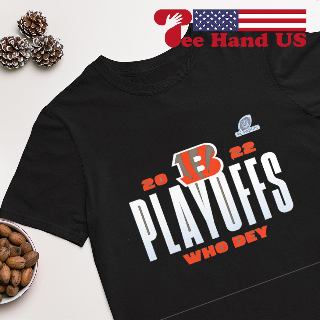 Cincinnati Bengals NFL Playoffs 2022 Who Dey shirt, hoodie