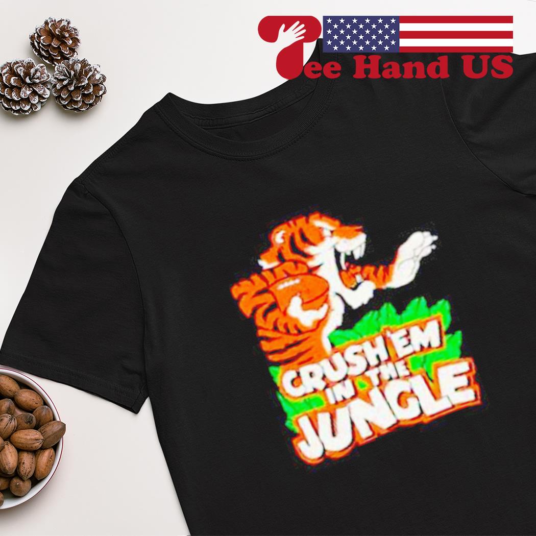 Welcome To The Jungle Tiger Cincinnati Bengals Crewneck Sweatshirt