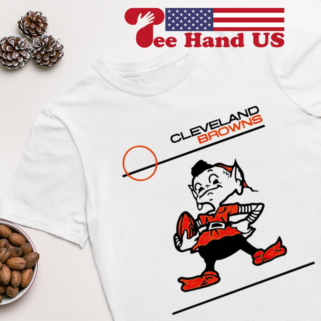 Cleveland Browns Brownie Elf With Football shirt, hoodie, sweater