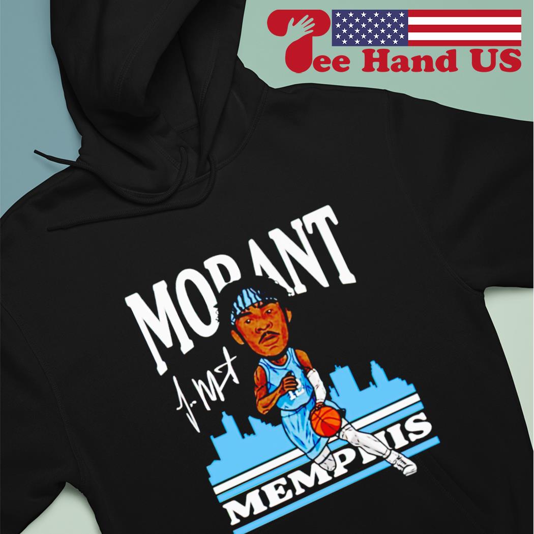 Ja Morant Memphis Grizzlies Cartoon signature shirt, hoodie