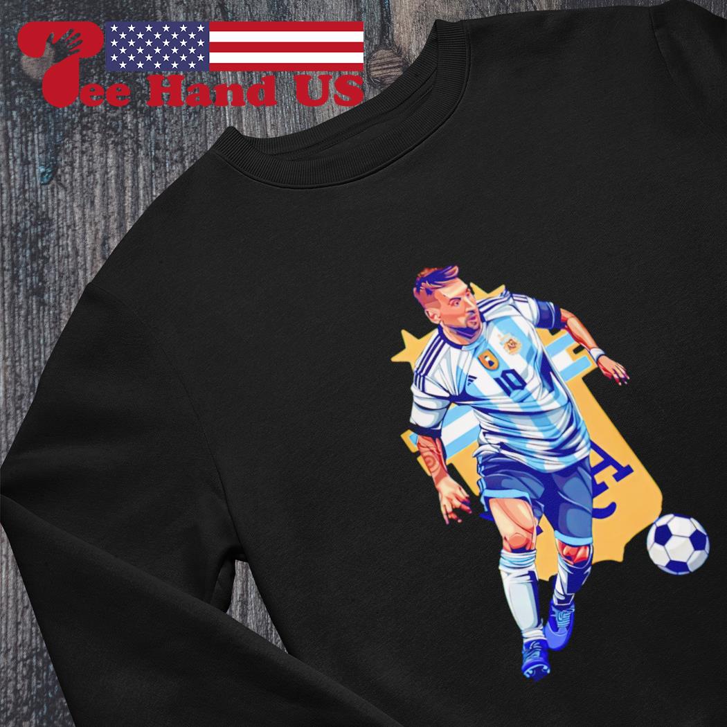 Argentina World Cup Football Shirt Messi 10 