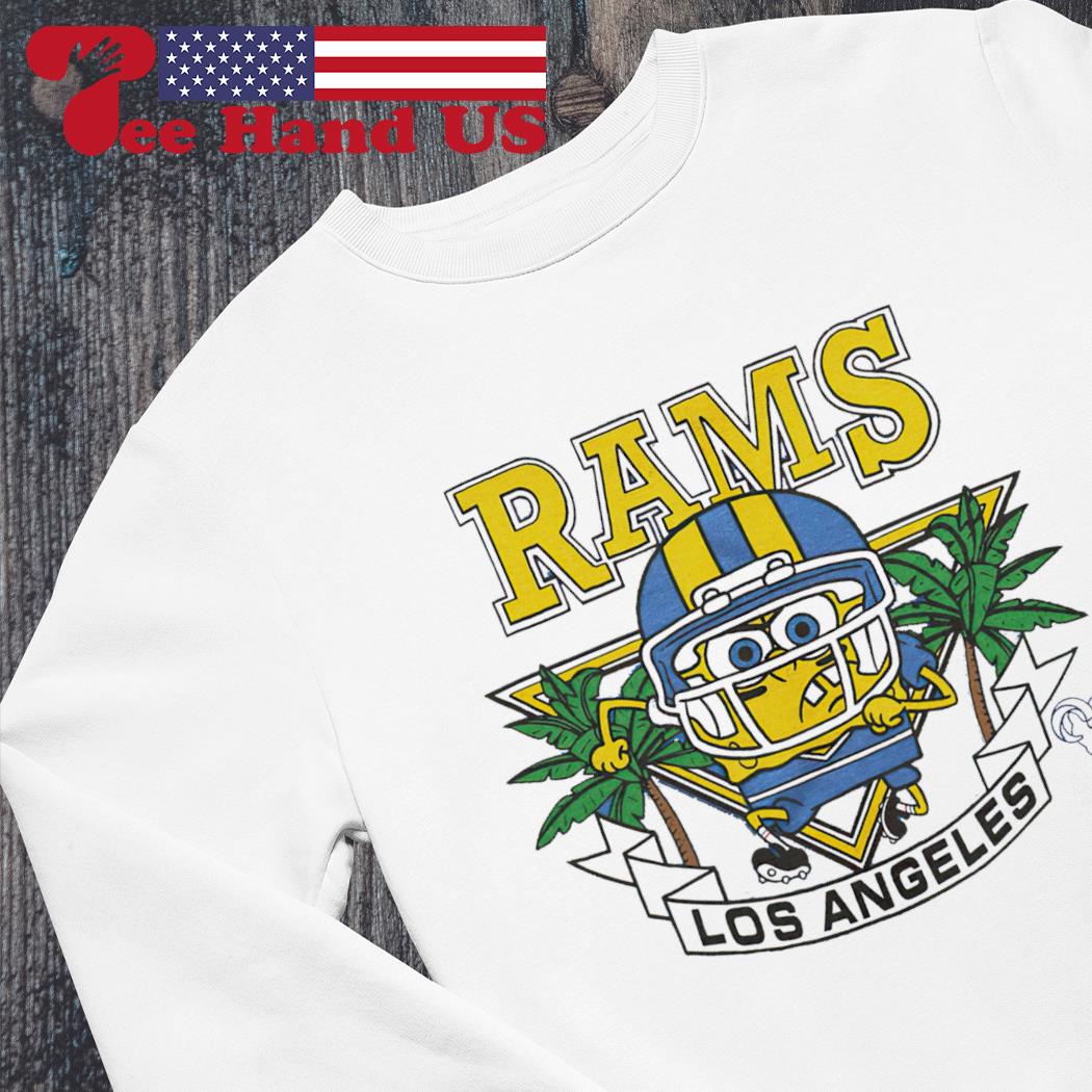 SpongeBob x LA Rams Short Sleeve T-Shirt – SpongeBob SquarePants Shop