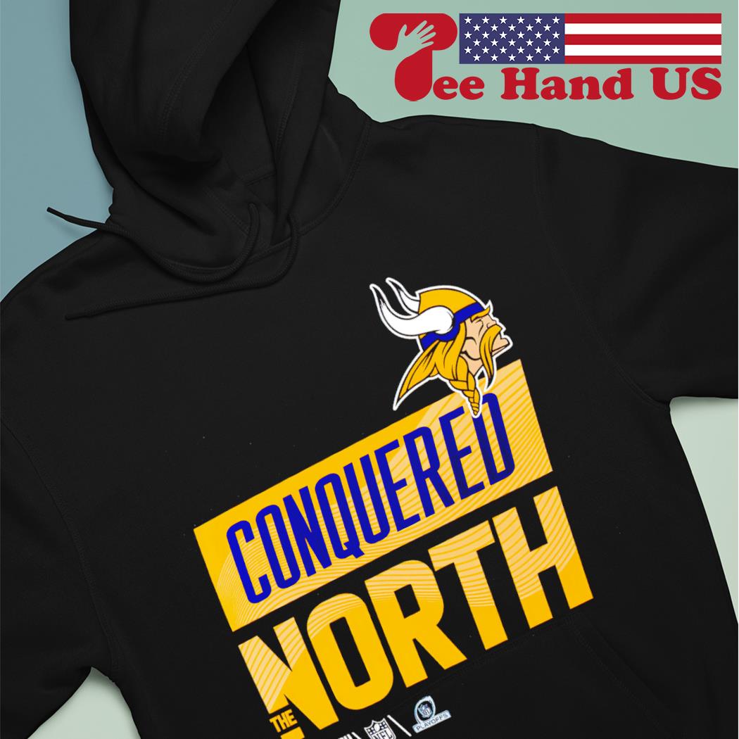 Minnesota Vikings Nike Conquered The North 2022 Nfc North Division Champions  Shirt Hoodie