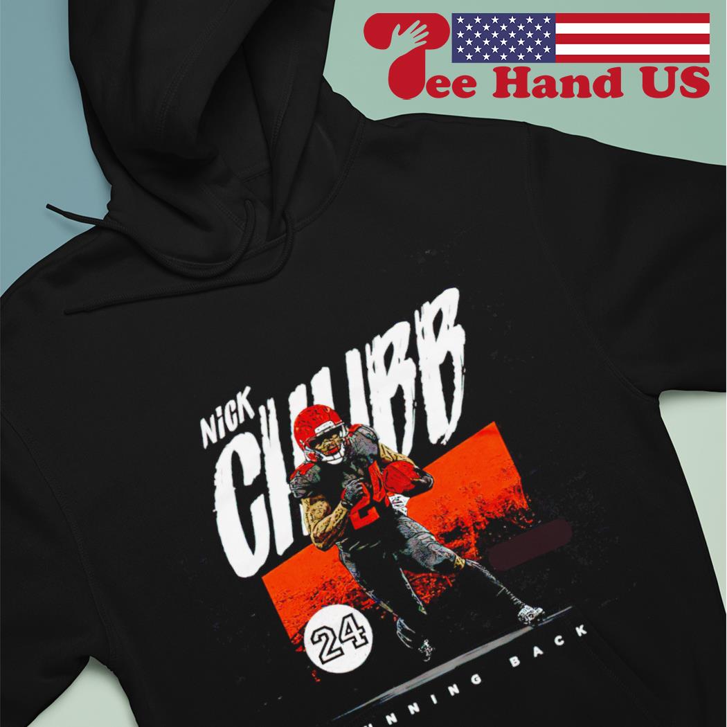 Cleveland browns rb nick chubb 24 browns shirt, hoodie, sweater, long sleeve  and tank top