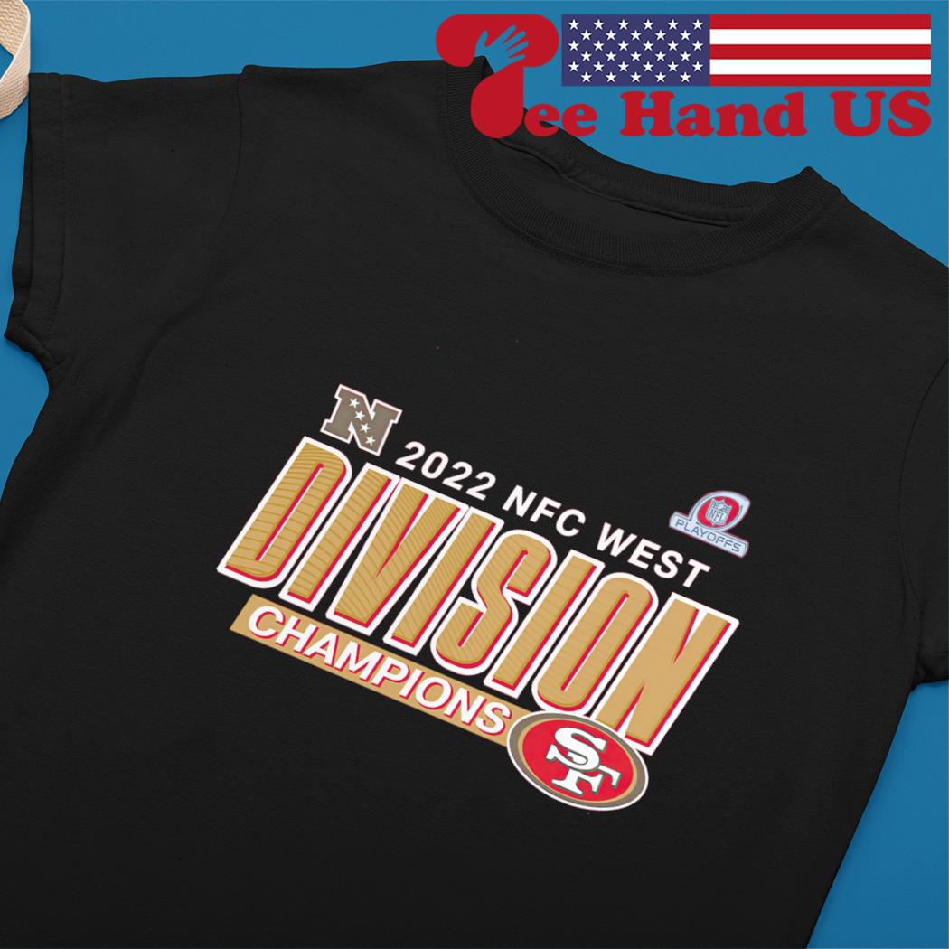 San Francisco 49ers NFC West Division Champions 2022 Red Unisex T-Shirt