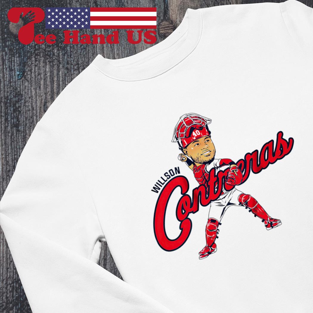 Willson Contreras St. Louis Cardinals caricature funny T-shirt, hoodie,  sweater, longsleeve and V-neck T-shirt