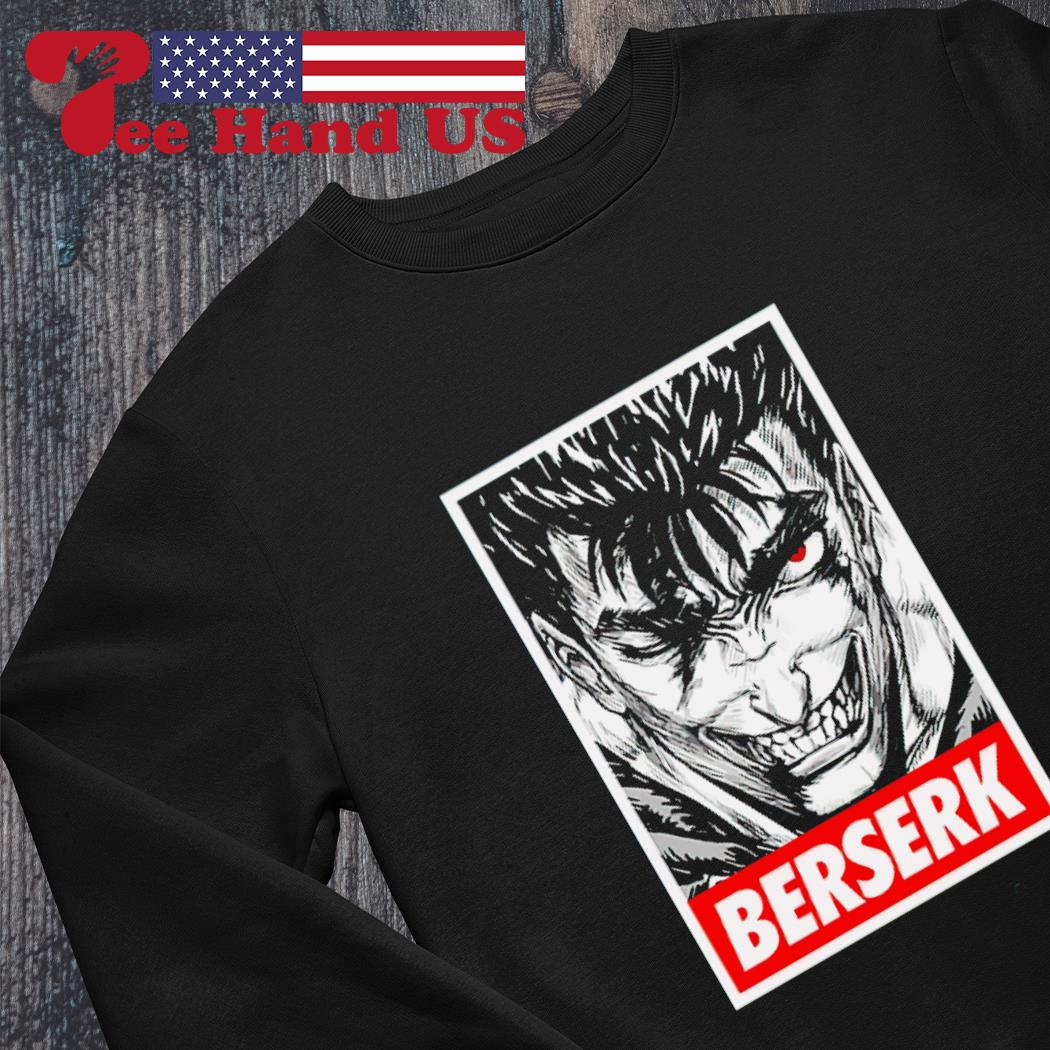 Anime Manga Berserk Guts Rage shirt, hoodie, sweater, long sleeve and tank  top