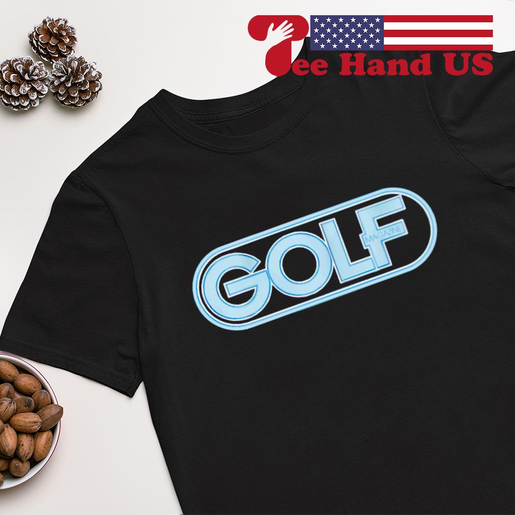 Golf magazine retro logo shirt