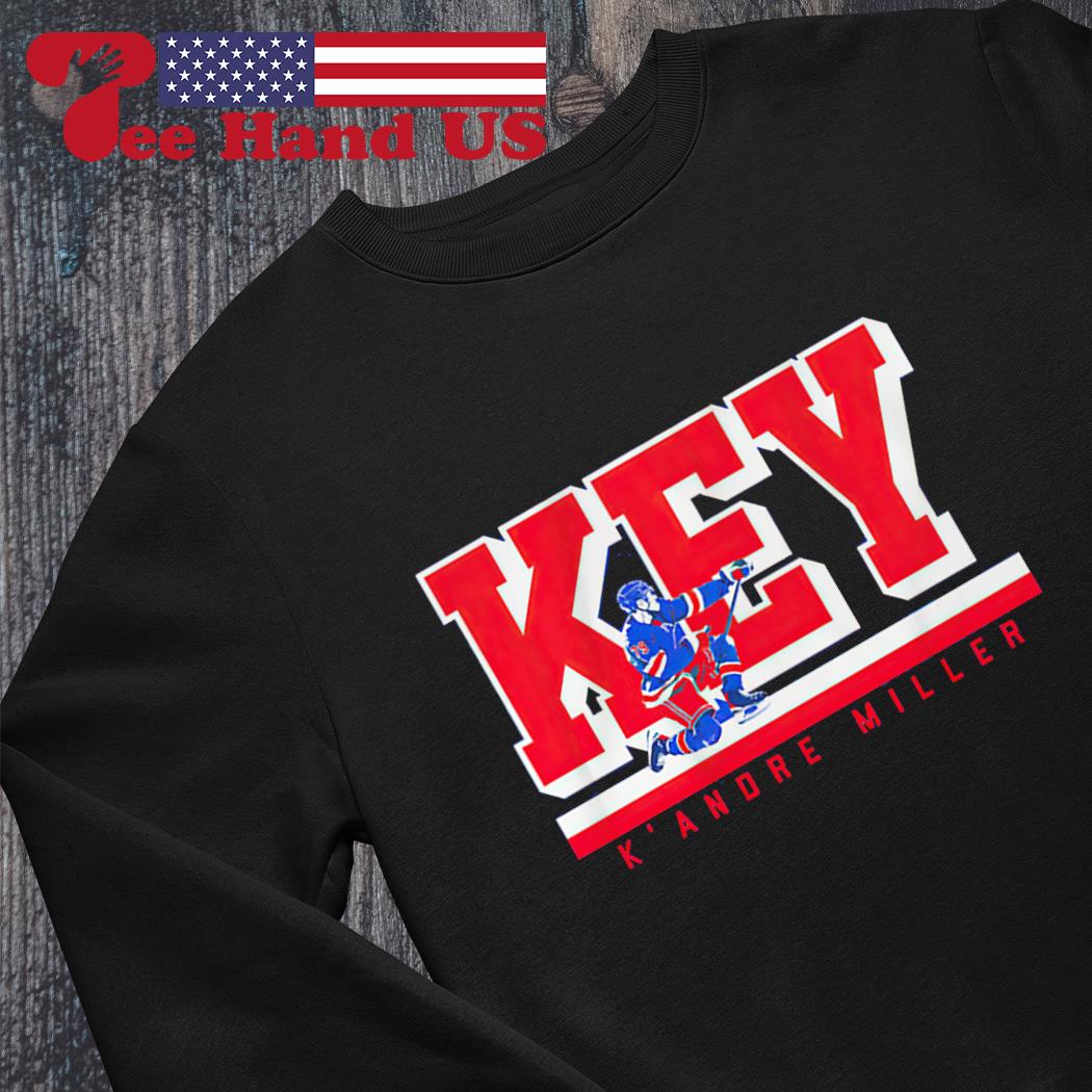 K'andre Miller New York rangers key t-shirt, hoodie, sweater, long