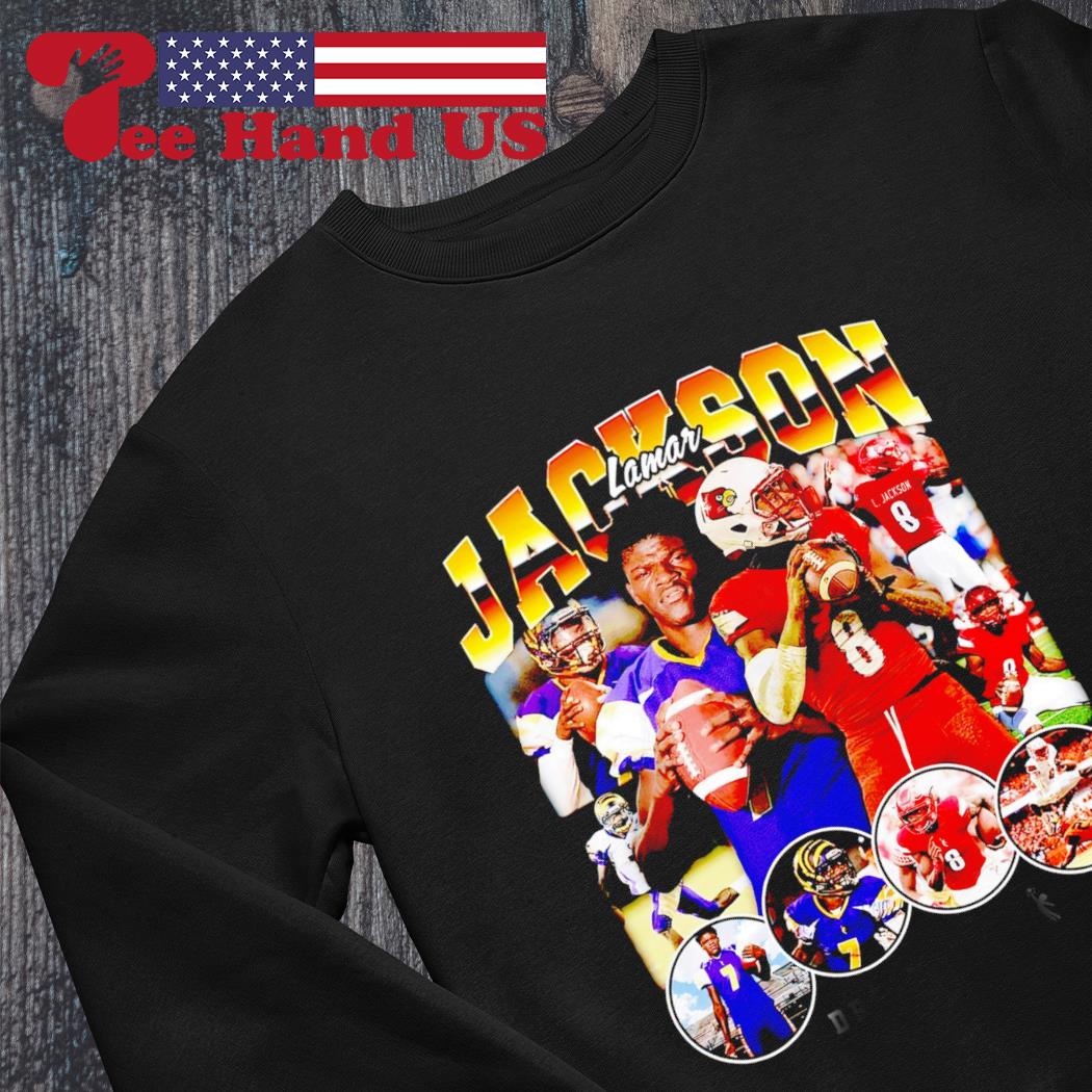 Lamar Jackson 8 the football tour poster shirt, hoodie, sweater