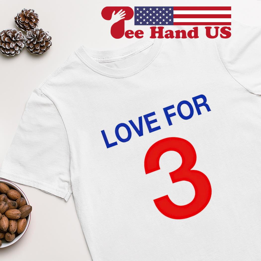 Love for 3 Damar Hamlin shirt, hoodie, sweater, long sleeve and tank top