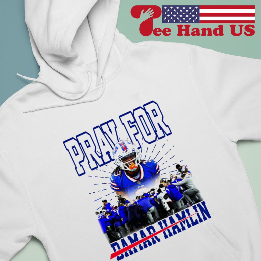 Buffalo Bills Damar Hamlin Pray For Damar 2023 T-Shirt, hoodie