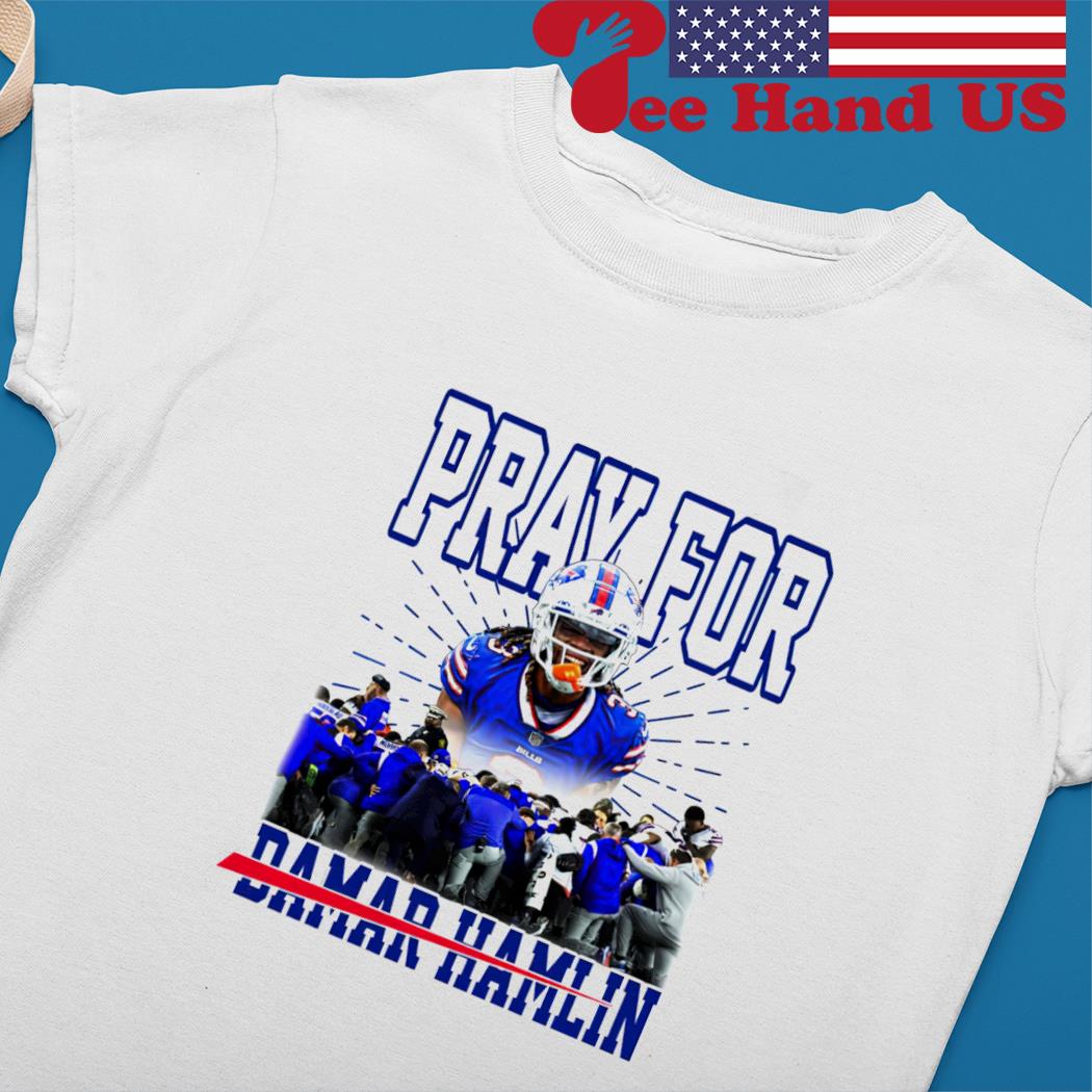 Men's Buffalo Bills Pray For Damar Hamlin Tee Shirt, hoodie, sweater, long  sleeve and tank top