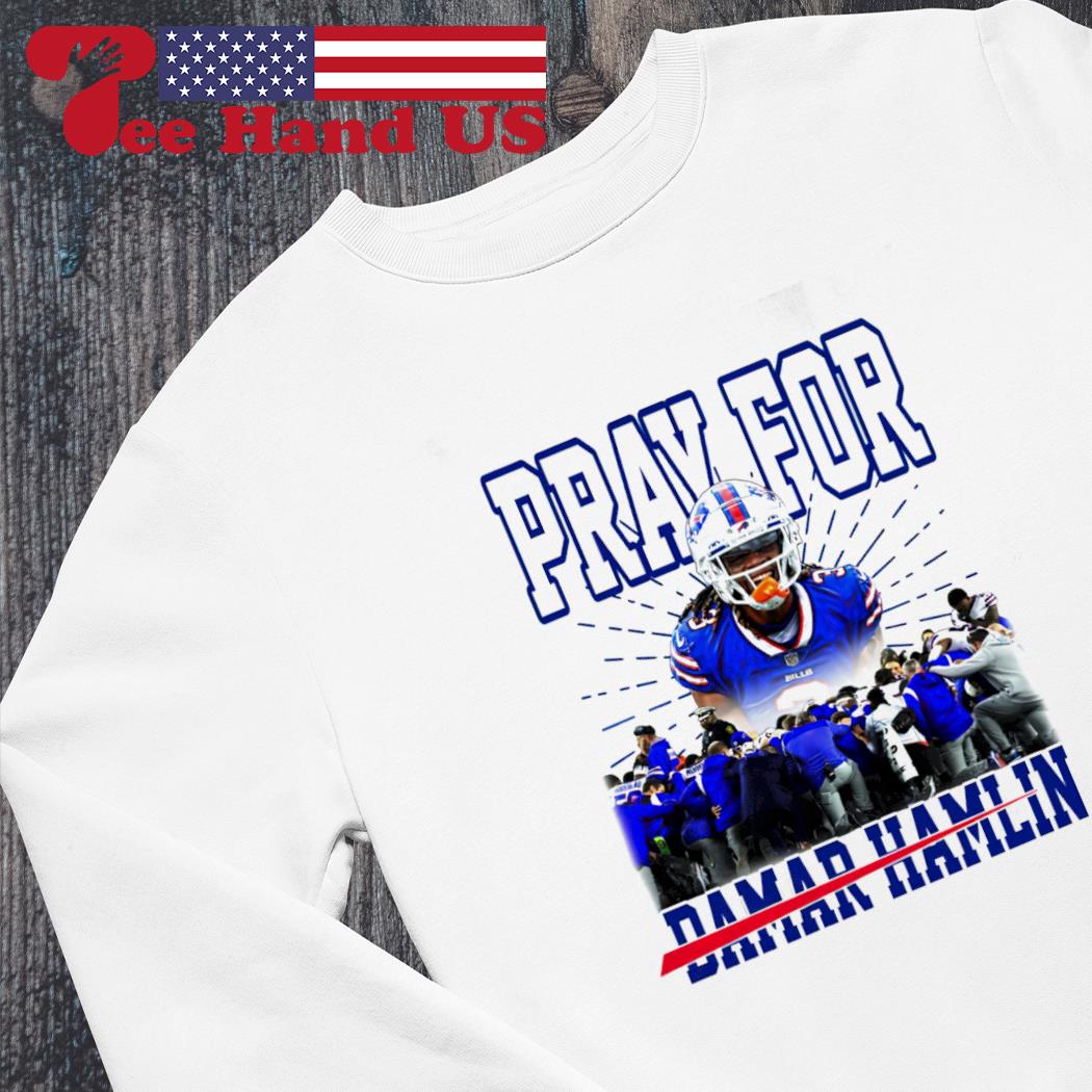 Men's Buffalo Bills Pray For Damar Hamlin Tee Shirt, hoodie, sweater, long  sleeve and tank top