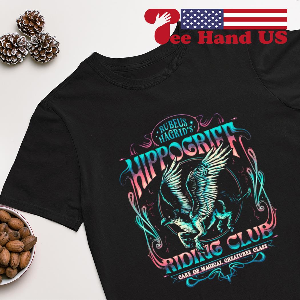 Rubeus hippogriff riding club shirt