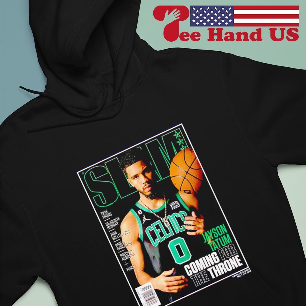 Slam cover jayson tatum coming for the throne shirt, hoodie