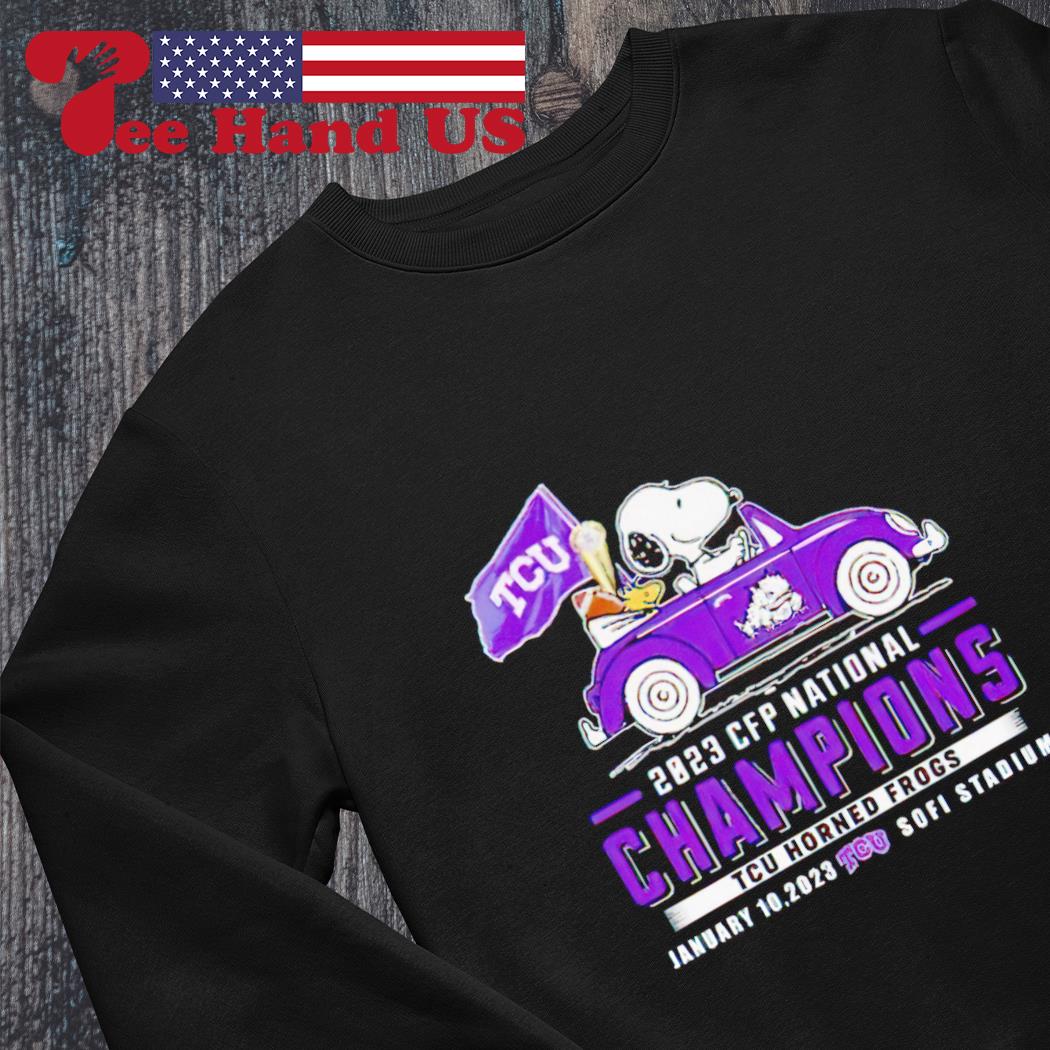 TCU Horned Frogs CFP National Champions 2023 T Shirt Unisex T Shirt