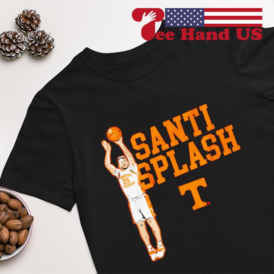 Tennessee Basketball Santiago Vescovi Santi Splash shirt