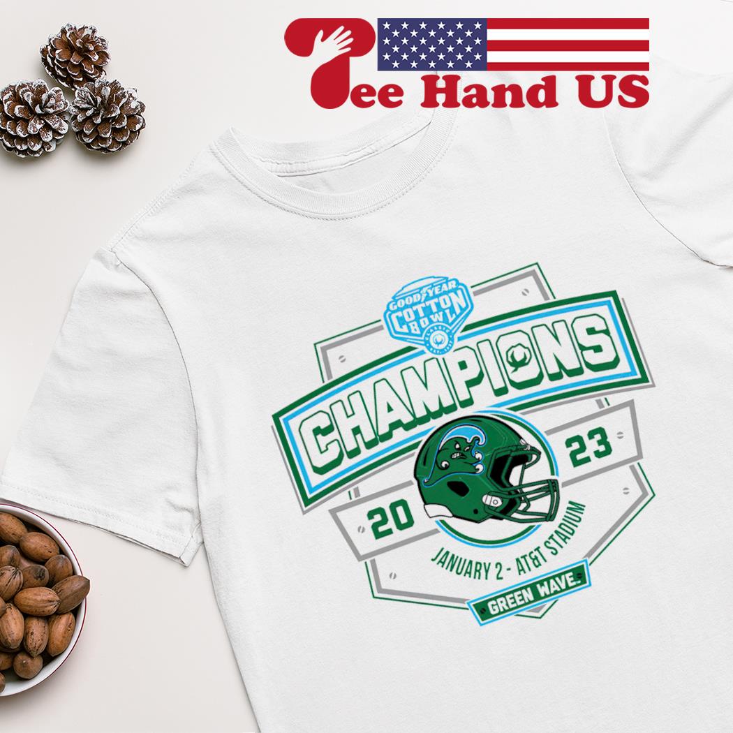 Tulane Green Wave 2023 Cotton Bowl Champions shirt, hoodie