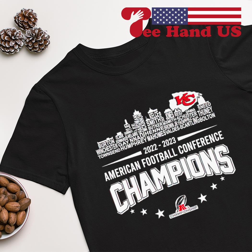 2022-2023 American football conference champions Kansas City Chiefs shirt