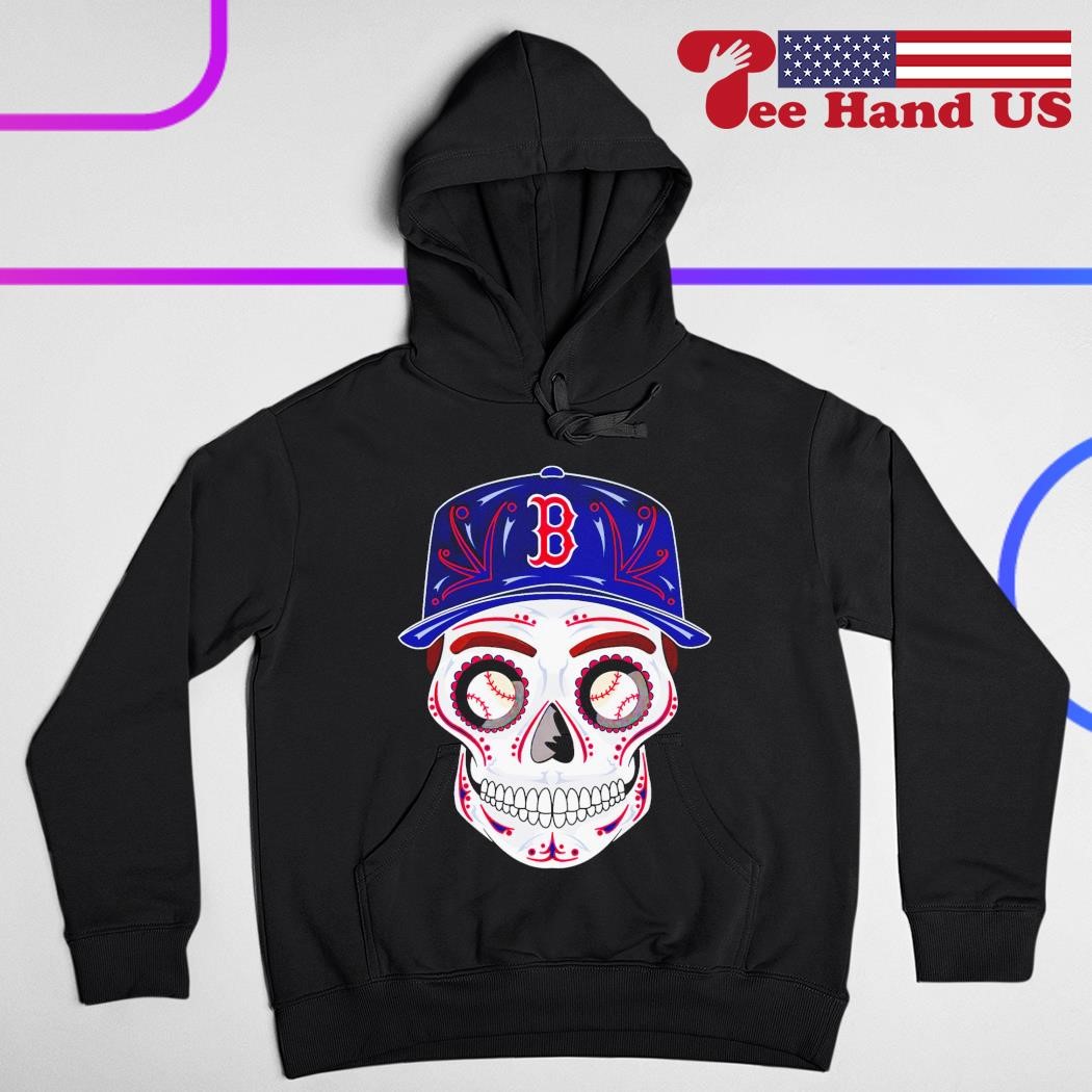 Boston Red Sox sugar skull shirt, hoodie, sweater, long sleeve and