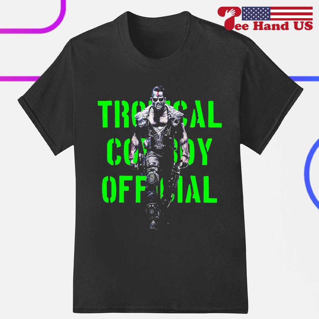 Cyborg Tropical Cowboy Official shirt