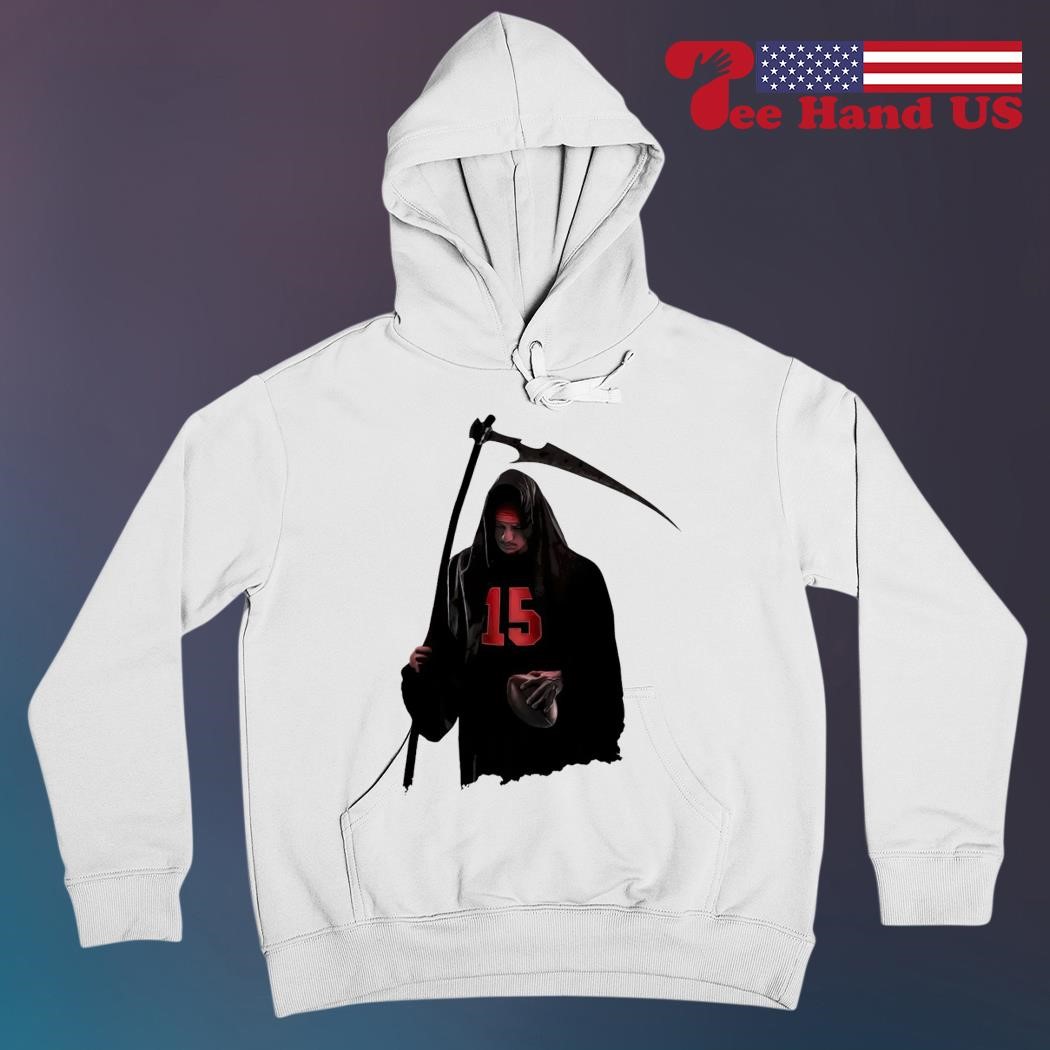 Kansas City Chiefs When Be The It Is Grim Reaper Number 15 Patrick Mahomes  Unisex T-Shirt - T-shirts Low Price