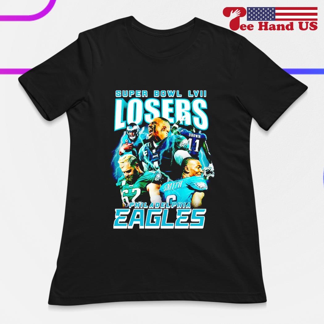 Philadelphia Eagles 2023 Super Bowl LVII Losers shirt, hoodie