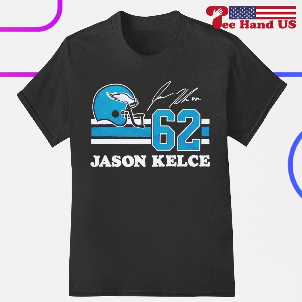 Eagles Jason Kelce 62 signature shirt t-shirt by To-Tee Clothing