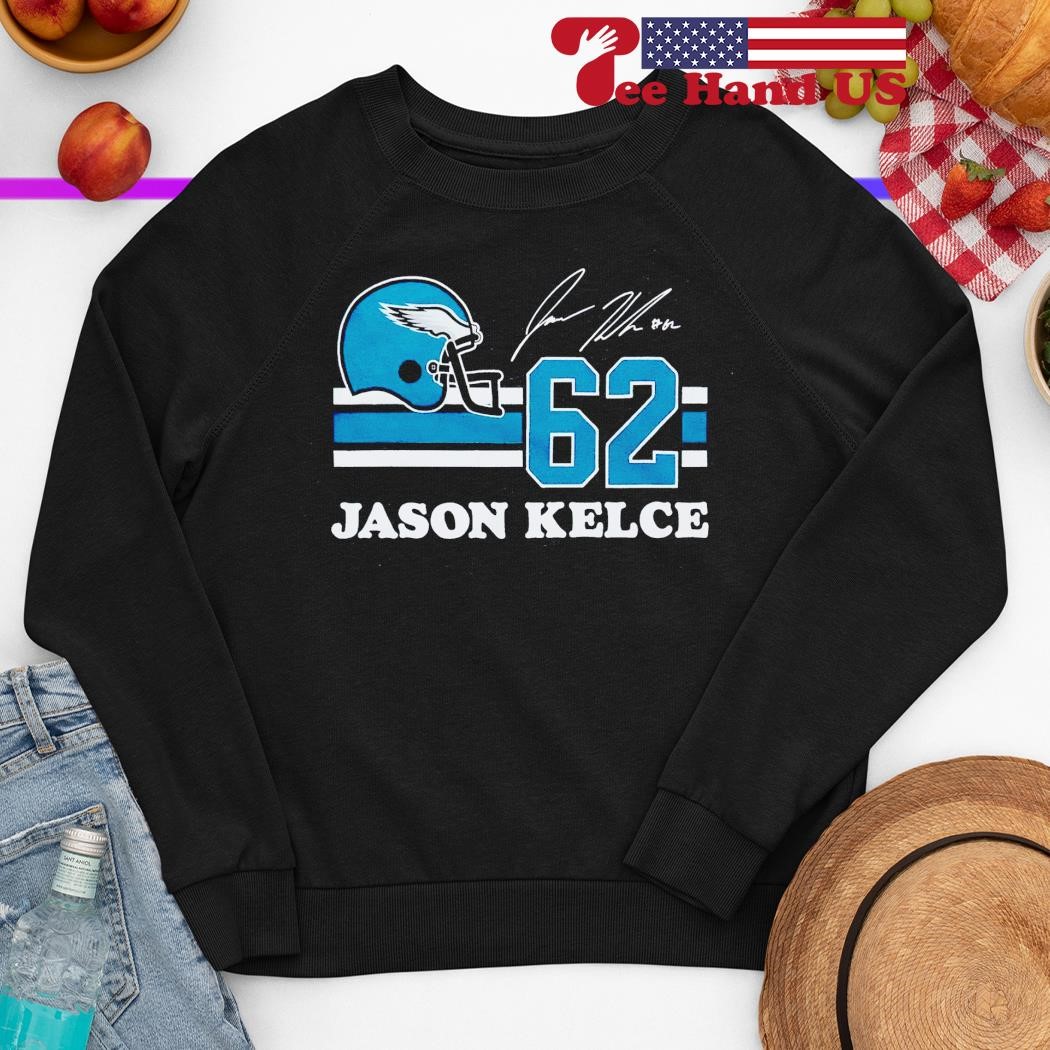 Eagles Jason Kelce 62 signature shirt t-shirt by To-Tee Clothing