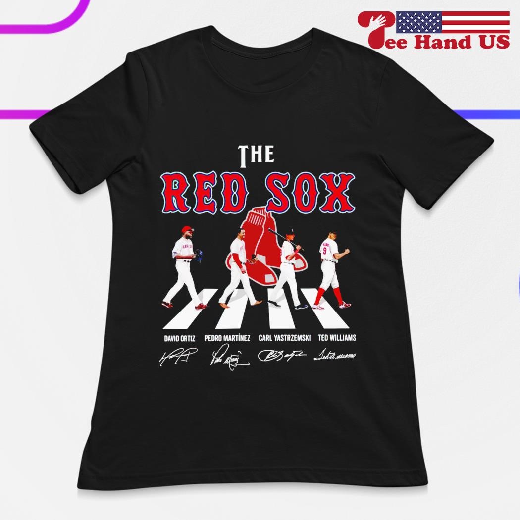 Red Sox T-shirt with Custom Pedro Martinez Logo Pedro Martinez
