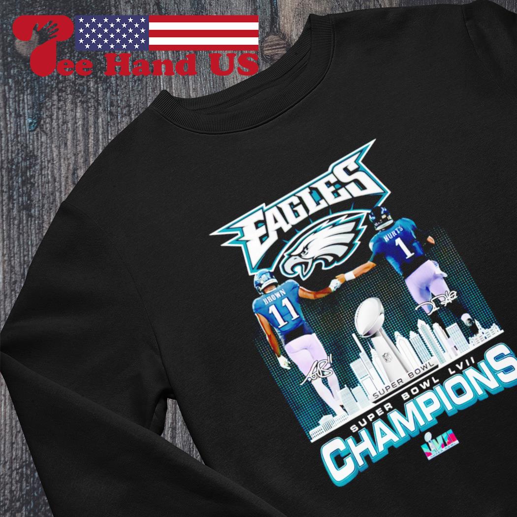 Super Bowl Philadelphia Eagles A. J. Brown 11 2023 Champions shirt