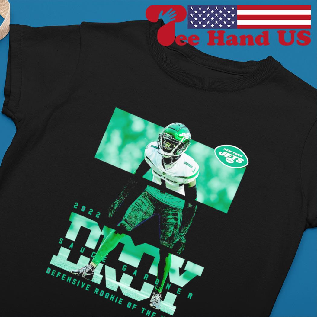 Ahmad Sauce Gardner New York Jets Fanatics Branded 2022 NFL Defensive  Rookie of the Year shirt, hoodie, sweater, long sleeve and tank top