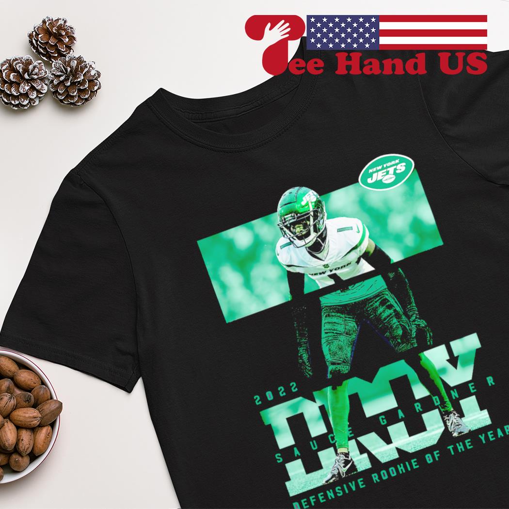 New York jets Ahmad Sauce gardner fanatics branded black 2023 NFL defensive  rookie of the year t-shirt, hoodie, sweater, long sleeve and tank top