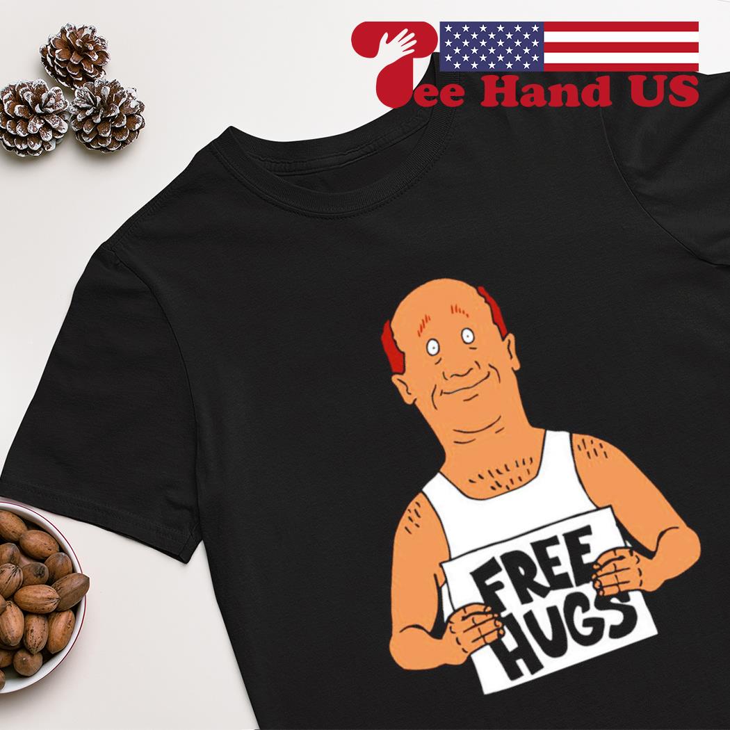Bill Dauterive Free Hugs shirt