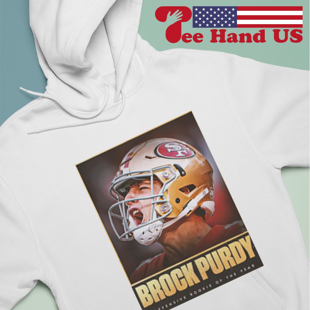 Brock Purdy screaming San Francisco 49ers shirt, hoodie, sweater