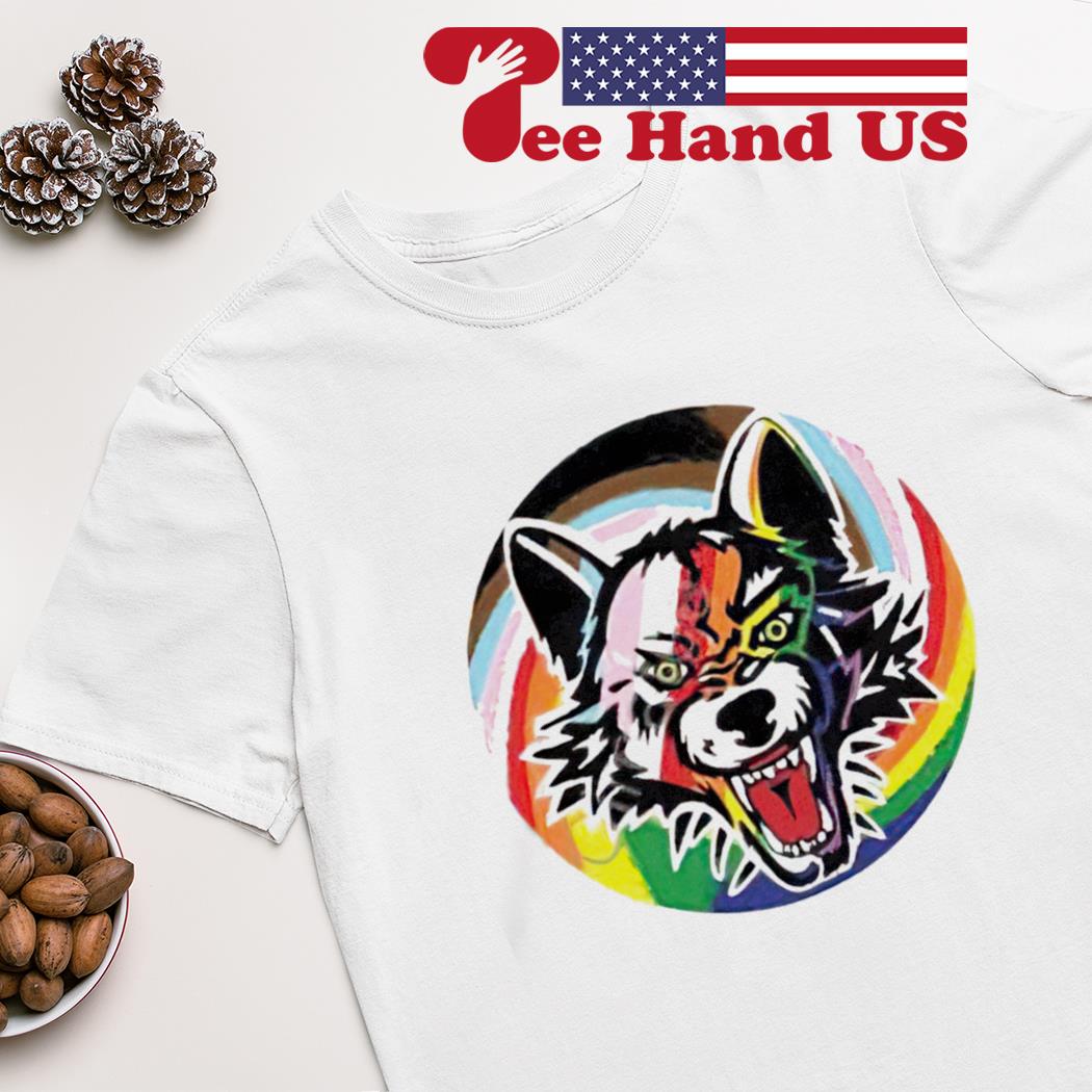 Chicago Wolves happy pride month shirt