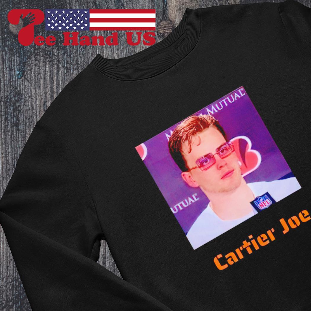 Joe Burrow cartier glasses I won't even peek at you shirt - Kingteeshop