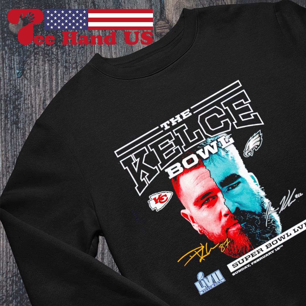 Super Bowl Travis Kelce and Jason Kelce Kelce bowl shirt, hoodie