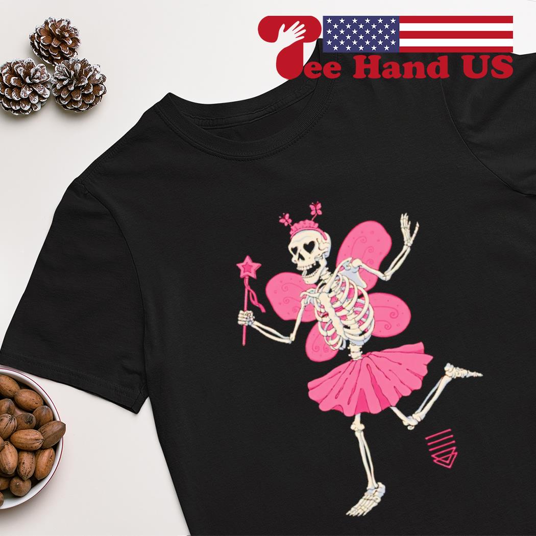 Fairy skeleton lover shirt