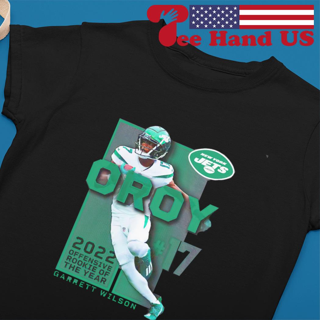 Garrett Wilson New York Offensive Rookie Of The Year Shirt, hoodie