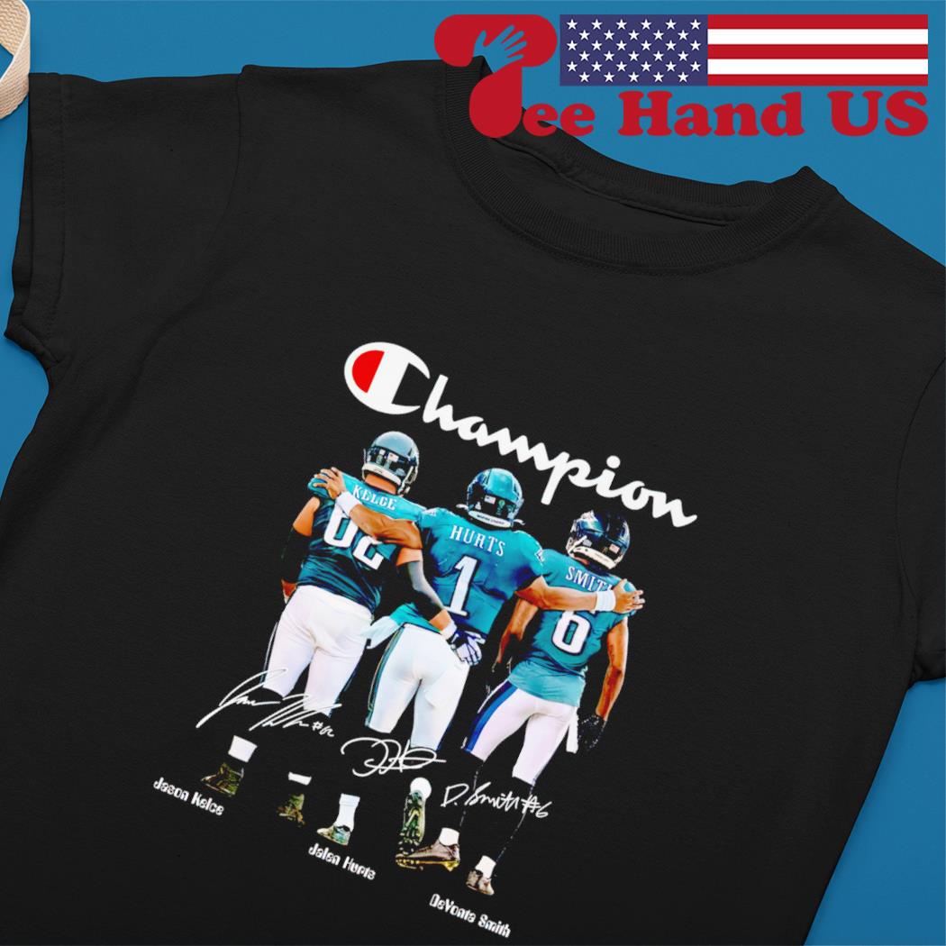 Philadelphia Eagles Jason Kelce – DeVonta Smith – Jalen Hurts T-Shirt,  hoodie, sweater, long sleeve and tank top