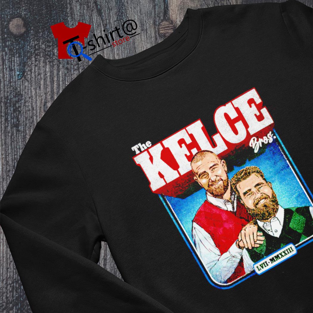 Jason Kelce & Travis Kelce Bros T-shirt, hoodie, sweater, long sleeve and  tank top